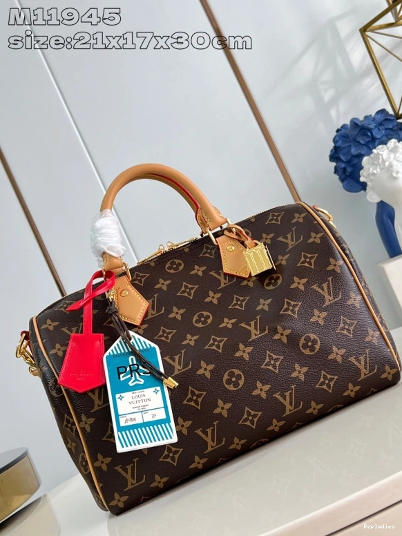 Cheap 30 Vuitton Speedy Louis Crafty Soft 0729
